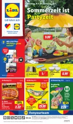 Gazetka promocyjna Lidl - Aktionsprospekt - Gazetka - ważna od 13.07 do 13.07.2024 - strona 1 - produkty: angebot, angebote, Bad, bio, coupon, die ofenfrische, Dr. Oetker, eis, hängematte, küche, Ofen, pizza, pizza tradizionale, reis, schüssel, Sondey, sonnenschirm, Ti, tradizionale, vita, ZTE