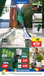 Gazetka promocyjna Lidl - Aktionsprospekt - Gazetka - ważna od 13.07 do 13.07.2024 - strona 40 - produkty: angebot, anzünder, dell, eis, elle, Garten, grill, grillanzünder, handschuhe, Kraut, LG, Mode, ndk, Parkside, reis, Ria, Schal, Schale, schuhe, Ti, unkrautvernichter, ZTE