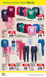 Gazetka promocyjna Lidl - Aktuelle Onlineshop-Highlights - Gazetka - ważna od 30.09 do 30.09.2022 - strona 12 - produkty: gin, hose, Kinder, kleid, leggings, Mode, ndk, Pyjama, shirt, Sweathose, Sweatshirt, Ti, ZTE