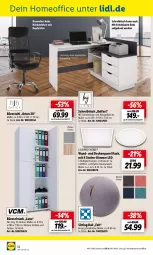 Gazetka promocyjna Lidl - Aktuelle Onlineshop-Highlights - Gazetka - ważna od 30.09 do 30.09.2022 - strona 14 - produkty: ball, Bau, decke, dekoration, dimmer, erde, kopfstütze, ndk, office, ordner, rückenlehne, Schrank, schreibtisch, schubladen, stuhl, Ti, tisch