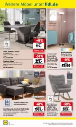 Gazetka promocyjna Lidl - Aktuelle Onlineshop-Highlights - Gazetka - ważna od 30.09 do 30.09.2022 - strona 16 - produkty: buch, decke, deckenfluter, eis, esstisch, funktionssofa, hocker, Holz, Lampe, Leuchte, leuchtmittel, LG, Liege, massivholz, möbel, ndk, rückenlehne, Schal, Schale, Schaukel, Sofa, stuhl, Stühl, Ti, tisch, ZTE