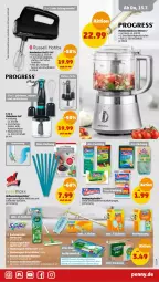 Gazetka promocyjna Penny - Prospekte - Gazetka - ważna od 15.07 do 15.07.2023 - strona 23 - produkty: Becher, eis, handmixer, leine, Mixer, Rauch, reiniger, Reinigung, russell hobbs, rwe, stabmixer, swiffer, Ti, topf, tücher, Zerkleinerer