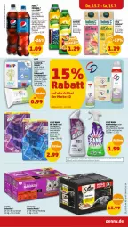 Gazetka promocyjna Penny - Prospekte - Gazetka - ważna od 15.07 do 15.07.2023 - strona 31 - produkty: Cillit, cillit bang, eier, eis, feuchttücher, flasche, getränk, getränke, hipp, Hohes C, kraft, Mirinda, orchidee, pepsi, pfanne, Pfanner, Rauch, reiniger, rind, rwe, Schal, Schale, Ti, tücher, Wild, zucker