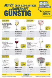 Gazetka promocyjna Metro - Kochen Spezial - Gazetka - ważna od 17.04 do 17.04.2024 - strona 19 - produkty: auer, backofen, besteck, cabernet, cin, cocktail, dessert, Dessertteller, eis, elle, geschirr, gin, Gläser, janina, latte, leonardo, LG, Löffel, Metro, mikrowelle, natur, Ofen, reis, schott, spülmaschinen, Tapas, teller, Ti, trinkglas, weck, wein, Weißwein, Weißweinglas, WMF