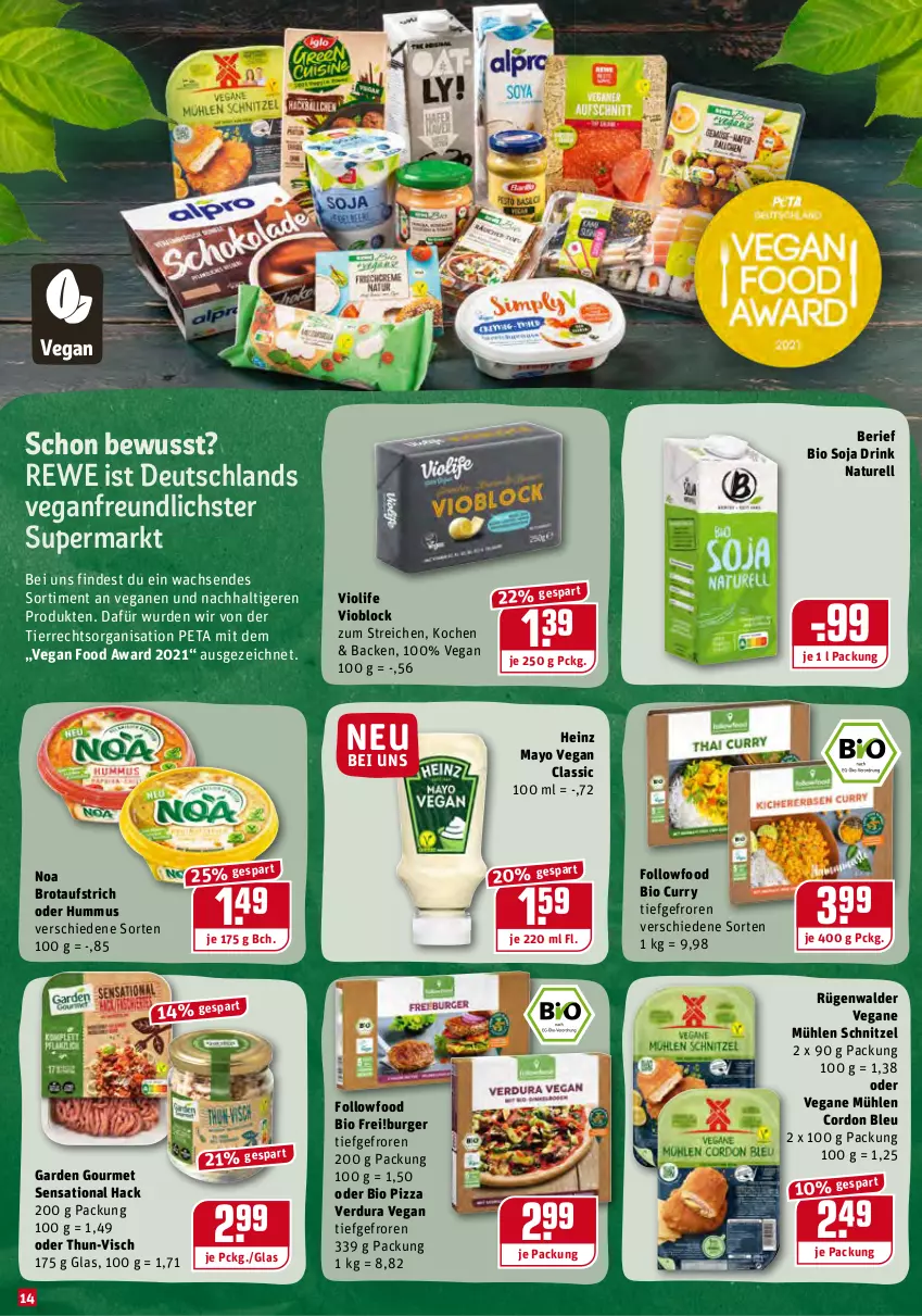 Aktueller Prospekt Rewe - REWE Ihr Kaufpark - von 02.11 bis 06.11.2021 - strona 14