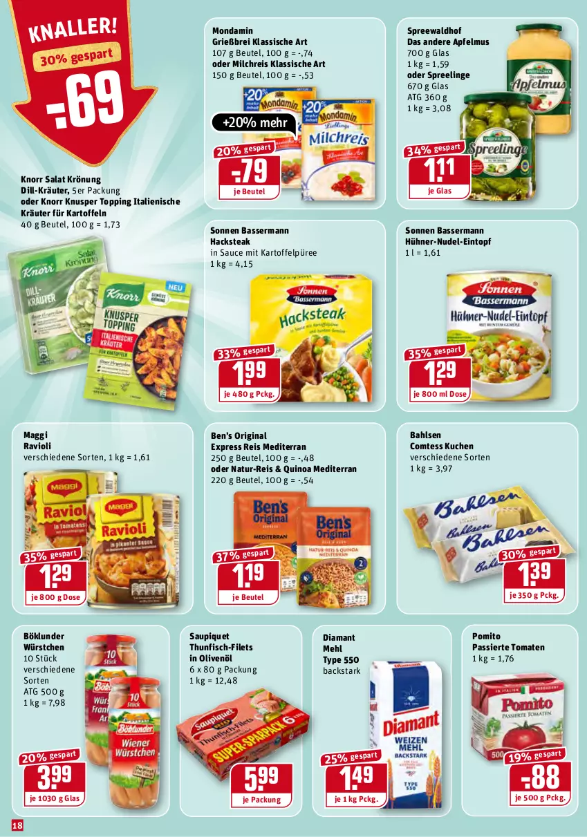 Aktueller Prospekt Rewe - REWE Ihr Kaufpark - von 02.11 bis 06.11.2021 - strona 18