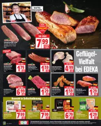 Gazetka promocyjna Edeka - Angebote der Woche - Gazetka - ważna od 26.08 do 26.08.2023 - strona 4 - produkty: arla, auer, backofen, Bau, Bauer, bauerngut, beef, braten, bratwurst, brustfilet, curry, deka, eis, elle, Elvie, filet, fleisch, Geflügel, gewürz, grill, hähnchenbrust, hähnchenbrustfilet, Hähnchenfleisch, hähnchenschenkel, henkel, jungbullen, kasseler, lachs, lebensmittel, LG, marinade, medaillons, minutenschnitzel, nuss, oder rumpsteak, Ofen, pute, putenbrust, reis, rind, rindfleisch, roastbeef, Rückensteak, rückensteaks, rum, rumpsteak, rwe, salz, schenkel, schinken, schinkenbraten, schnitten, schnitzel, schwein, schweine, schweinefilet, Schweinelachs, schweinerücken, steak, steaks, Ti, tisch, top-preis, wein, weine, wurst, ZTE