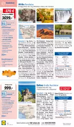 Gazetka promocyjna Lidl - November Reise-Highlights - Gazetka - ważna od 30.11 do 30.11.2023 - strona 6 - produkty: amaro, auer, Brei, buch, Cap, eis, Heu, inklusivleistungen, krüger, LG, monte, rama, Rana, reifen, reis, reiseveranstalter, reiseverlauf, Ria, sim, simba, Ti, uhr, Yo