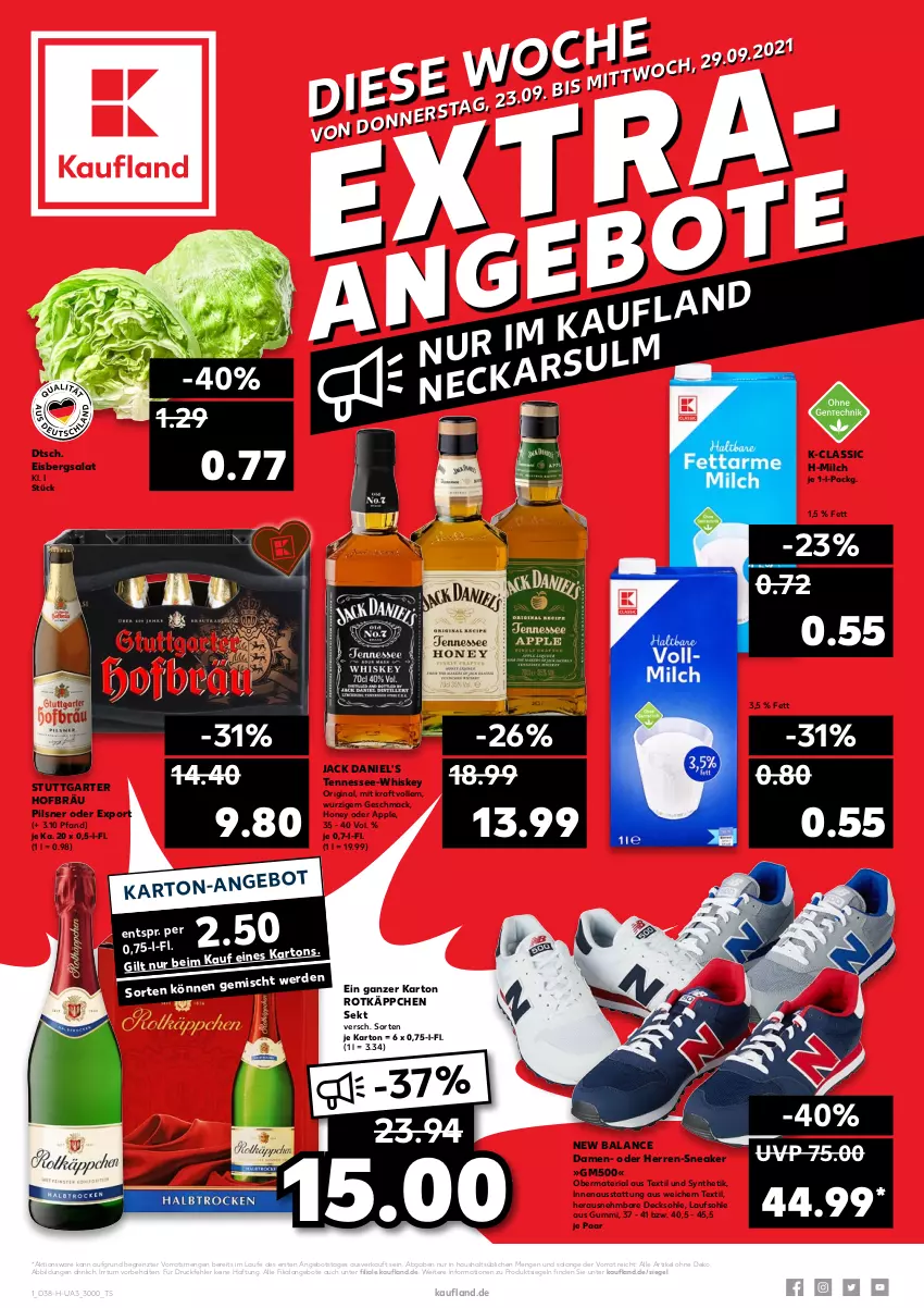 Aktueller Prospekt Kaufland - Spezielle Angebote - von 23.09 bis 29.09.2021 - strona 1