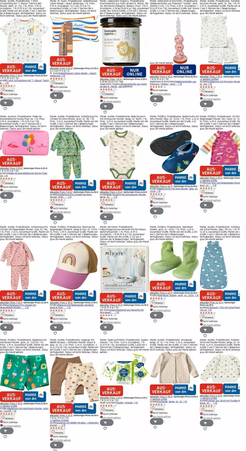 Aktueller Prospekt Dm Drogerie - Prospekte - von 10.11 bis 19.11.2025 - strona 29 - produkty: Anzug, Bad, Badehose, bett, bio, body, braun, brot, Brühe, Cap, disney, eis, Elefant, elle, ente, gin, hose, Jacke, kerze, Kerzenhalter, kirsch, kirsche, kirschen, kosmetik, Kosmetiktasche, kräuter, leggings, Lotion, Make-up, Pullover, reis, reiss, ring, rum, Schlafanzug, schuhe, shirt, socken, Stabkerze, Stabkerzenhalter, Strickjacke, T-Shirt, Tasche, Ti, timer, usb, Vase
