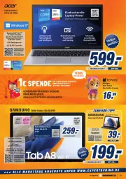 Gazetka promocyjna Expert Aurich - Prospekte - Gazetka - ważna od 25.05 do 25.05.2022 - strona 11 - produkty: eis, festplatte, frontkamera, HDD, Intel, kamera, Kinder, Laptop, latte, microsd, Paw Patrol, rwe, ssd, tablet, Ti, tisch