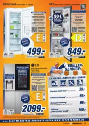 Gazetka promocyjna Expert Aurich - Prospekte - Gazetka - ważna od 25.05 do 25.05.2022 - strona 3 - produkty: aeg, Bau, crushed ice, dell, eis, Elektro, elle, ente, gefrierschrank, gutschein, kühlgerät, lack, LG, Mode, reis, rwe, Schrank, schubladen, tee, Ti, tisch, wasser