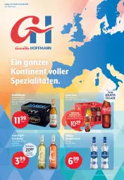 Gazetka promocyjna Getraenke Hoffmann - Prospekte - Gazetka - ważna od 17.06 do 17.06.2023 - strona 1 - produkty: alkohol, Berger, coca-cola, cola, eis, flasche, Gorbatschow, Mezzo Mix, pils, pilsner, radeberger, reis, Spezi, Ti, wodka