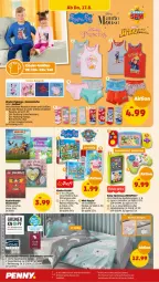 Gazetka promocyjna Penny - Prospekte - Gazetka - ważna od 19.08 do 19.08.2023 - strona 22 - produkty: Bau, baumwolle, bett, bettwäsche, disney, garnitur, Hasbro, hemd, hemden, Kinder, kissen, Kissenbezug, panty, Puzzle, Pyjama, retroshorts, Roller, shorts, smartphone, sneaker, sneakersocken, socken, Soda, Spielkonsole, spielzeug, Ti, Unterhemd, unterhemden, Unterwäsche, wolle