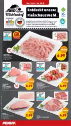 Gazetka promocyjna Penny - Prospekte - Gazetka - ważna od 19.08 do 19.08.2023 - strona 4 - produkty: auer, braten, eis, elle, ente, Entenbrust, fleisch, Geflügel, geflügelprodukte sind mit dem, geschnetzeltes, medaillons, mit zwiebeln, paprika, pute, rind, rindfleisch, schwein, schweine, Ti, wein, weine, Zelt, zwiebel, zwiebeln