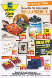 Gazetka promocyjna E Center - Angebote der Woche - Gazetka - ważna od 28.05 do 28.05.2022 - strona 1 - produkty: Bau, Becher, beere, beeren, bratwurst, deka, eis, ente, für grill und pfanne, grill, grill und pfanne, grillbratwurst, himbeer, himbeere, himbeeren, ideal für grill, ideal für grill und pfanne, krombache, krombacher, krombacher pils, lätta, LG, nuss, pfanne, pils, reis, schinken, Schinkensteak, schwein, shorts, steak, steaks, Ti, und pfanne, wein, wurst, Yo, ZTE