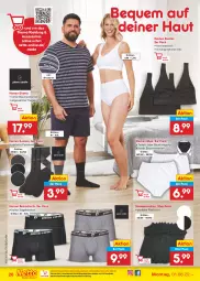 Gazetka promocyjna Netto Marken-Discount - Filial-Angebote - Gazetka - ważna od 06.08 do 06.08.2022 - strona 26 - produkty: ACC, accessoires, asti, Bau, eis, Hela, kleid, Kleidung, Mode, ndk, reis, retroshorts, shorts, shorty, slip, slips, sneaker, sneakersocken, socken, Stier, Taillenslip, Ti, tisch