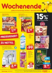 Gazetka promocyjna Netto Marken-Discount - Filial-Angebote - Gazetka - ważna od 06.08 do 06.08.2022 - strona 31 - produkty: Alwa, angebot, bestpreis, cerealien, drink, eis, energy drink, flasche, glasflasche, golden toast, mineralwasser, Mineralwasser Classic, natur, Nescafé, nestlé, piccolinis, pistazien, reis, reiss, rel, Rockstar, sandwich, Softlan, Spreequell, Ti, toast, wagner, wasser, weichspüler, ZTE