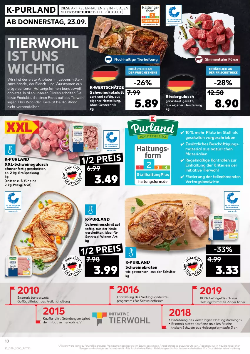 Aktueller Prospekt Kaufland - von 23.09 bis 29.09.2021 - strona 10