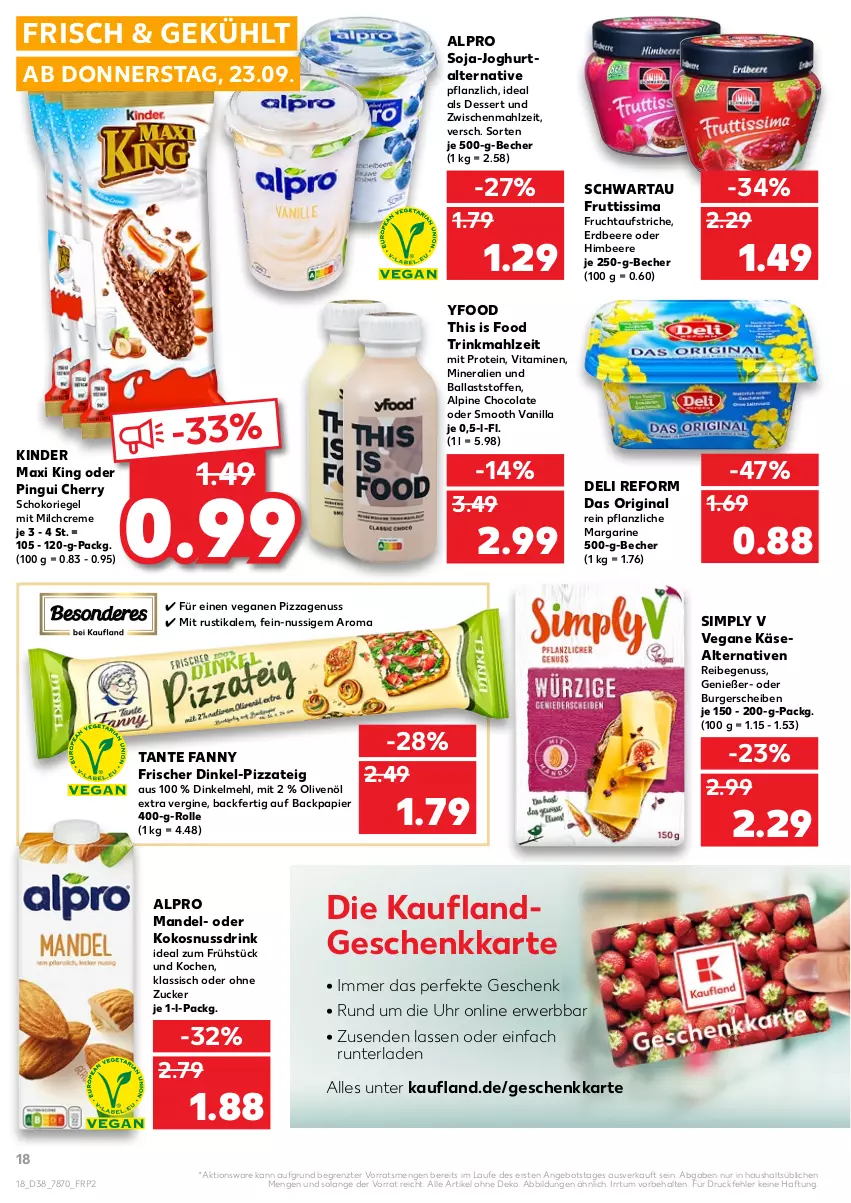 Aktueller Prospekt Kaufland - von 23.09 bis 29.09.2021 - strona 18