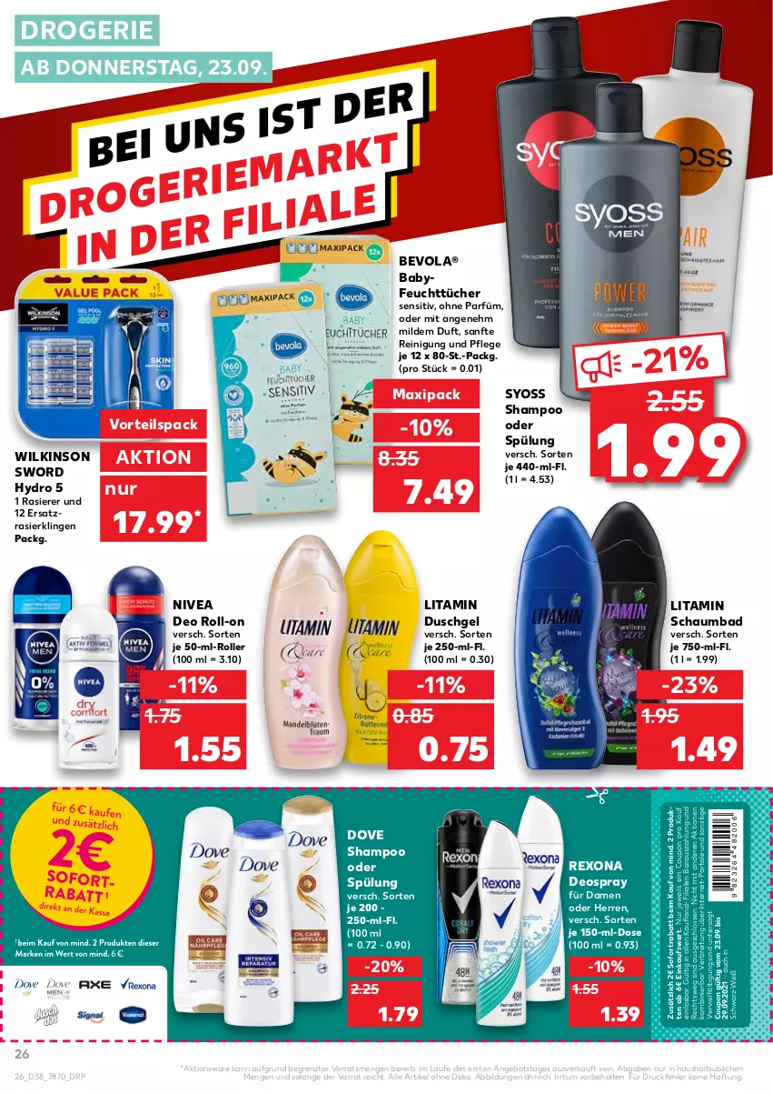 Aktueller Prospekt Kaufland - von 23.09 bis 29.09.2021 - strona 26