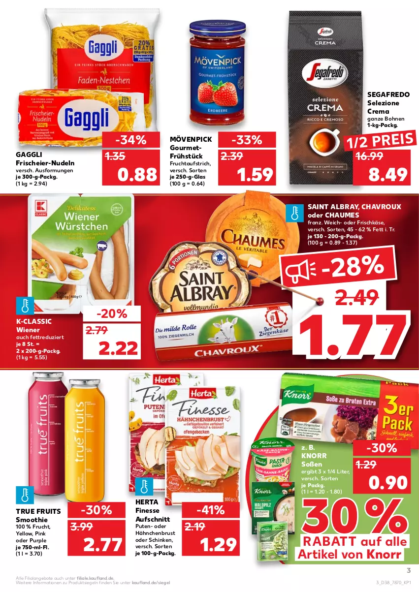 Aktueller Prospekt Kaufland - von 23.09 bis 29.09.2021 - strona 3