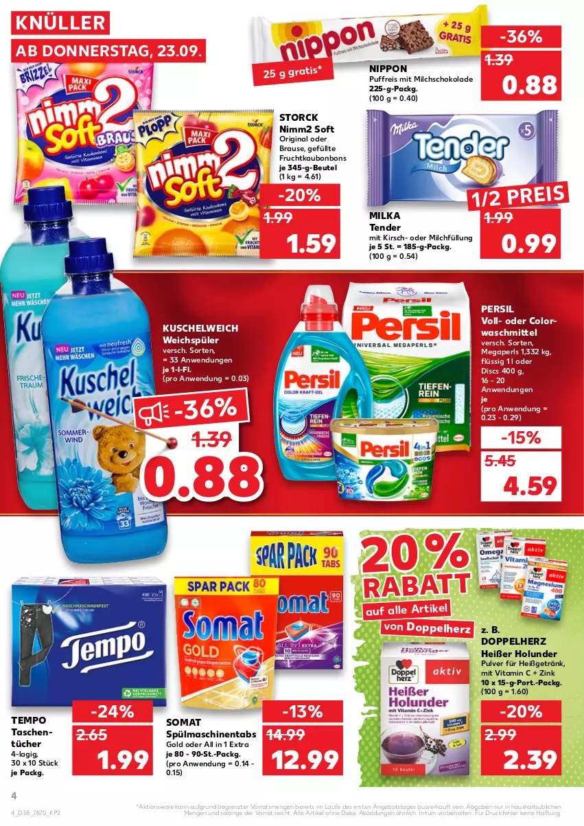 Aktueller Prospekt Kaufland - von 23.09 bis 29.09.2021 - strona 4