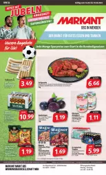 Gazetka promocyjna Markant - Prospekte - Gazetka - ważna od 19.08 do 19.08.2023 - strona 1 - produkty: almighur, almighurt, angebot, angebote, Bau, bauchscheiben, cevapcici, ehrmann, eis, elle, flammkuchen, grill, grillrippe, Holz, kotelett, kuchen, lamm, reis, schwein, steak, Ti, uhr, wein, ZTE