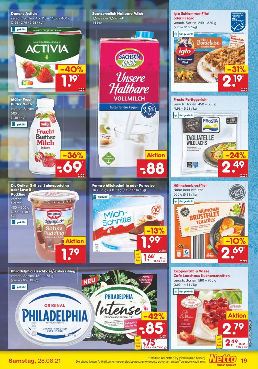 Aktueller Prospekt Netto Marken-Discount - Filial Angebote - von 23.08 bis 28.08.2021 - strona 19