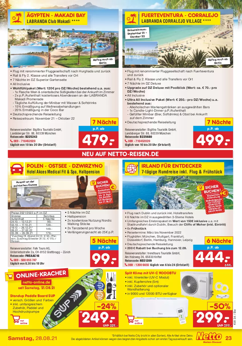 Aktueller Prospekt Netto Marken-Discount - Filial Angebote - von 23.08 bis 28.08.2021 - strona 23