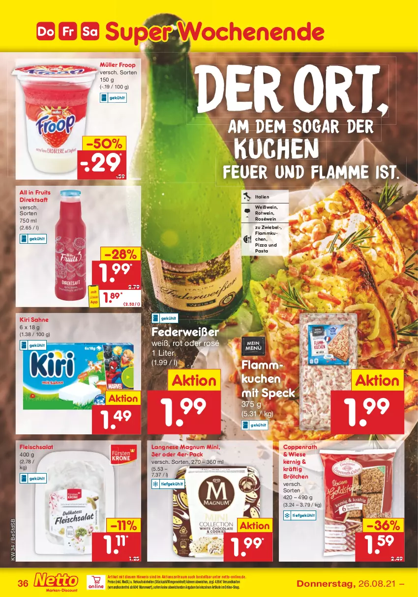 Aktueller Prospekt Netto Marken-Discount - Filial Angebote - von 23.08 bis 28.08.2021 - strona 36