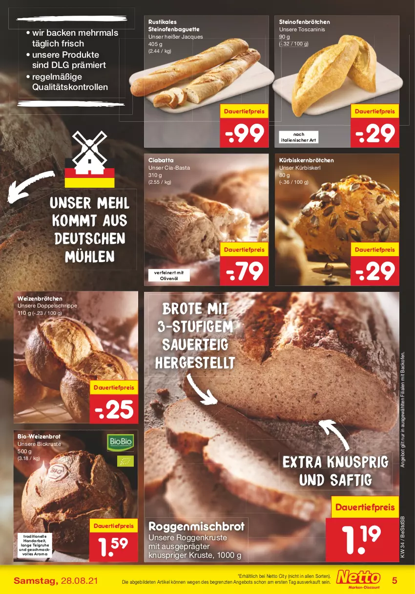 Aktueller Prospekt Netto Marken-Discount - Filial Angebote - von 23.08 bis 28.08.2021 - strona 5