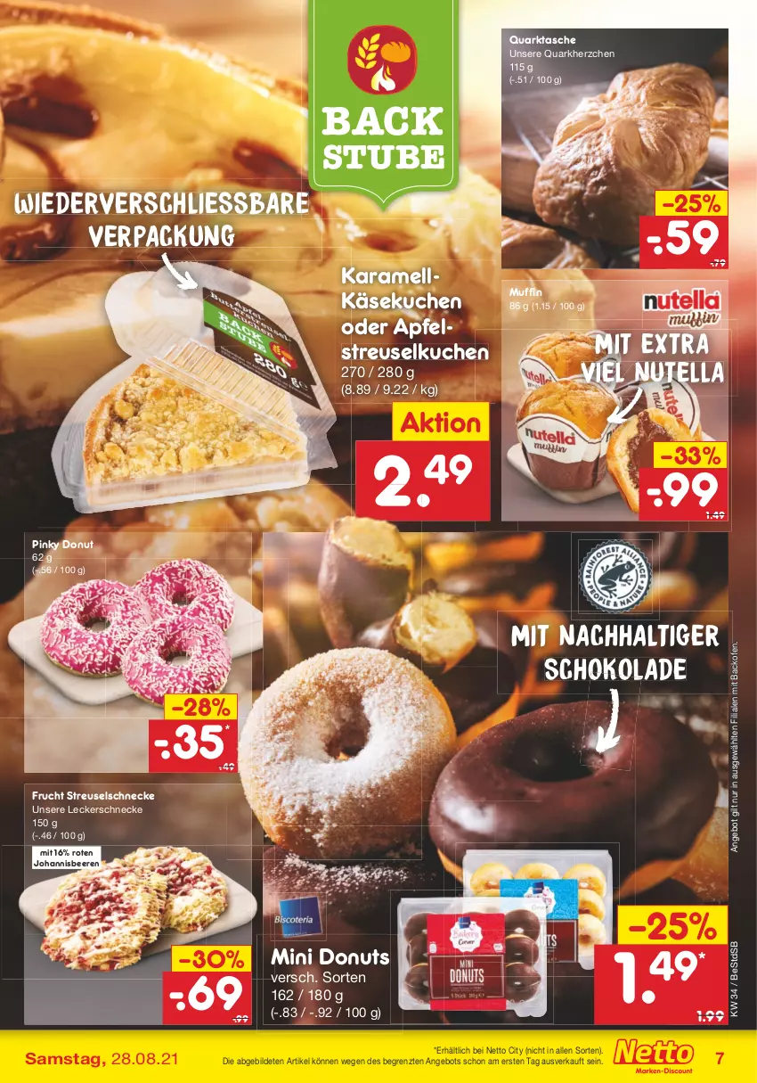 Aktueller Prospekt Netto Marken-Discount - Filial Angebote - von 23.08 bis 28.08.2021 - strona 7