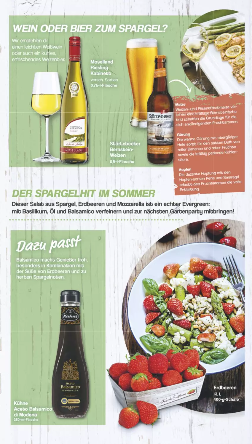 Aktueller Prospekt Famila - Prospekte - von 13.05 bis 18.05.2024 - strona 3 - produkty: aceto, balsam, balsamico, basilikum, beere, beeren, erdbeere, erdbeeren, Garten, Mode, mozzarella, rel, ring, salat, spargel