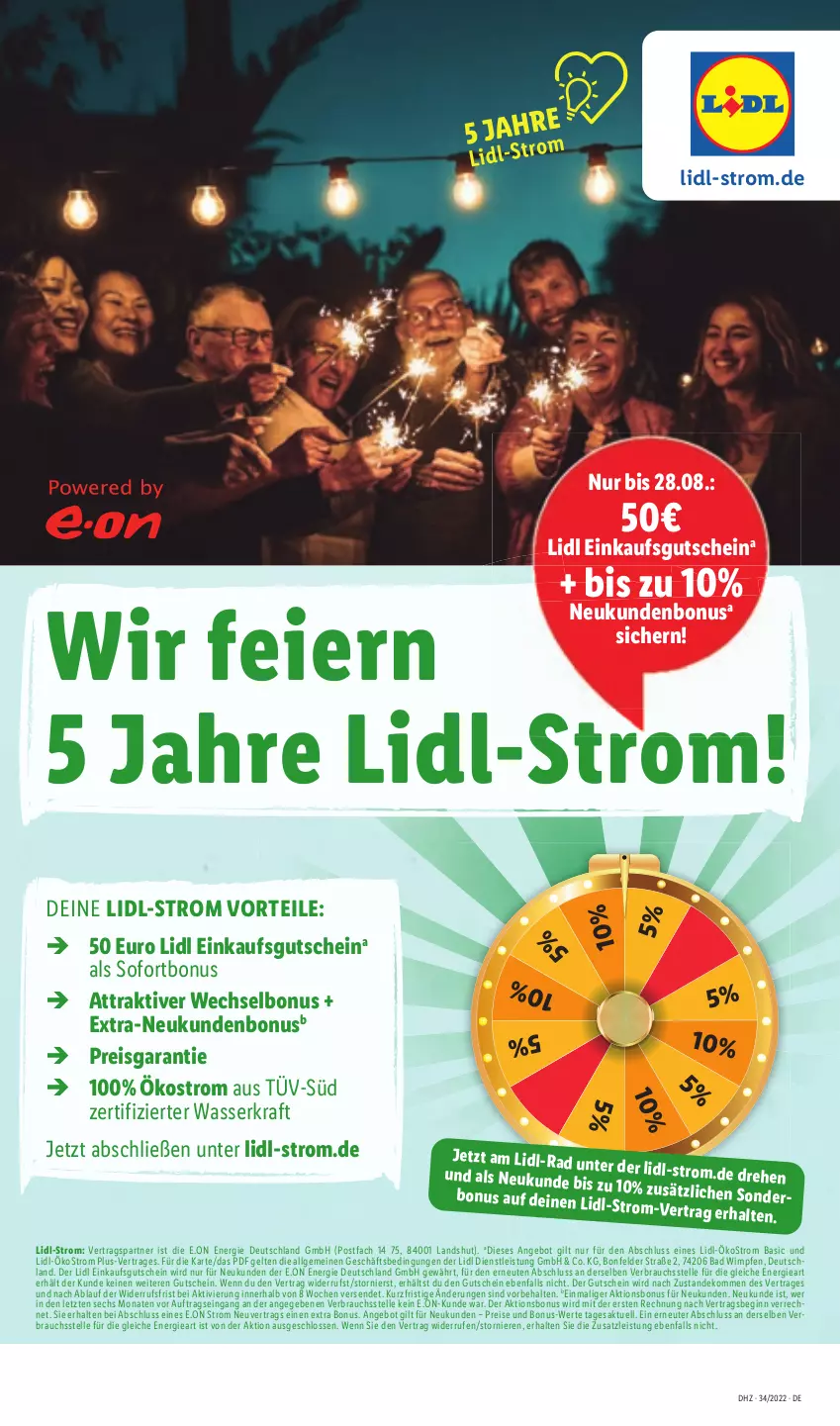 Aktueller Prospekt Lidl - Aktionsprospekt - von 22.08 bis 27.08.2022 - strona 53 - produkty: angebot, Bad, eier, eis, elle, gin, gutschein, kraft, LG, Rauch, reis, Ti, usb, wasser, ZTE