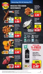 Gazetka promocyjna Lidl - Aktionsprospekt - Gazetka - ważna od 27.08 do 27.08.2022 - strona 31 - produkty: angebot, berliner, cordon bleu, Dorade, dorade royal, eis, fisch, fische, Fischer, fleisch, garnelen, gewürz, grill, grillfackeln, jungbullen, Käse, mac, Meister, minutensteaks, preisvorteil, reis, rel, rind, rinder, rioja, rotwein, Schal, Schale, schinken, schwein, schweine, steak, steaks, Ti, wein, weine, ZTE