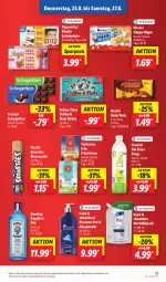 Gazetka promocyjna Lidl - Aktionsprospekt - Gazetka - ważna od 27.08 do 27.08.2022 - strona 33 - produkty: angebot, bombay sapphire, eis, elle, früchte, Früchtetee, gin, granini, granini die limo, hipp, Kinder, kinder schokolade, kokos, limo, nestlé, pantene, pantene pro-v, pro-v, reis, rum, sapphire, schogetten, schoko, schokolade, sirup, smarties, tee, teekanne, teller, Ti, Yo, yogurette, ZTE