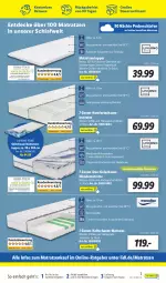 Gazetka promocyjna Lidl - Aktionsprospekt - Gazetka - ważna od 27.08 do 27.08.2022 - strona 49 - produkty: auer, decke, hohenstein, kaltschaum-matratze, komfortschaummatratze, korb, Liege, matratze, matratzen, Matratzentopper, Schaummatratze, Ti, tisch, topper, tuc, wendematratze