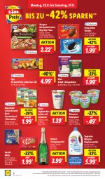 Gazetka promocyjna Lidl - Aktionsprospekt - Gazetka - ważna od 27.08 do 27.08.2022 - strona 8 - produkty: almighur, almighurt, Alpenhain, alpro, backfisch, camembert, daim, ehrmann, ehrmann almighurt, eis, fisch, hirtenkäse, hygienespüler, iglo, jahrgangssekt, joghur, joghurt, Käse, lebensmittel, mumm, nestlé, oreo, pizza, preisvorteil, Rauch, reis, rwe, sagrotan, sekt, soja, stieleis, Ti, wagner, ziegenkäse