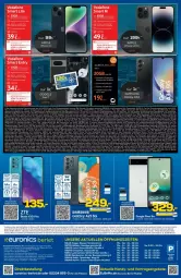 Gazetka promocyjna Euronics - Prospekte - Gazetka - ważna od 19.04 do 19.04.2023 - strona 11 - produkty: angebot, angebote, Apple, auer, Bau, eier, eis, elle, ente, Handy, LG, reis, Samsung, samsung galaxy, Samsung Galaxy A, spee, Surf, tee, telefon, Ti, uhr, usb, vita, vodafone