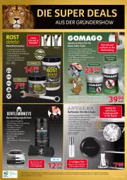 Gazetka promocyjna Selgros - Löwenstarke Deals - Gazetka - ważna od 04.05 do 04.05.2022 - strona 4 - produkty: auto, edelstahl, eis, elle, lack, latte, leine, LG, mikrofaser, natur, papier, Reinigung, reinigungstücher, reis, rwe, Schleifpapier, Signal, Ti, tuc, tücher, zitrone, zitronen