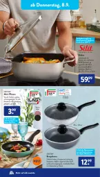 Gazetka promocyjna AldiSud - NÄCHSTE WOCHE - Gazetka - ważna od 10.09 do 10.09.2022 - strona 20 - produkty: aldi, braten, bratpfanne, Crofton, crofton®, decke, Deckel, edelstahl, Glasdeckel, herdarten, leine, LG, pfanne, spülmaschinen, Tapas, Ti, topf