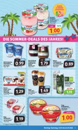 Gazetka promocyjna Markant - Prospekte - Gazetka - ważna od 22.07 do 22.07.2023 - strona 5 - produkty: almighur, almighurt, aufstrich, Becher, brot, brotaufstrich, caffe, eis, emmi, ferrero, frische milch, gewürz, gewürzquark, grütze, haltbare milch, joghur, joghurt, Kinder, latte, Meister, milch, milram, natur, naturjoghurt, Popp, pudding, quark, reis, salat, schoko, schokolade, schokoladen, Ti, weihenstephan, ZTE, Zum Dorfkrug