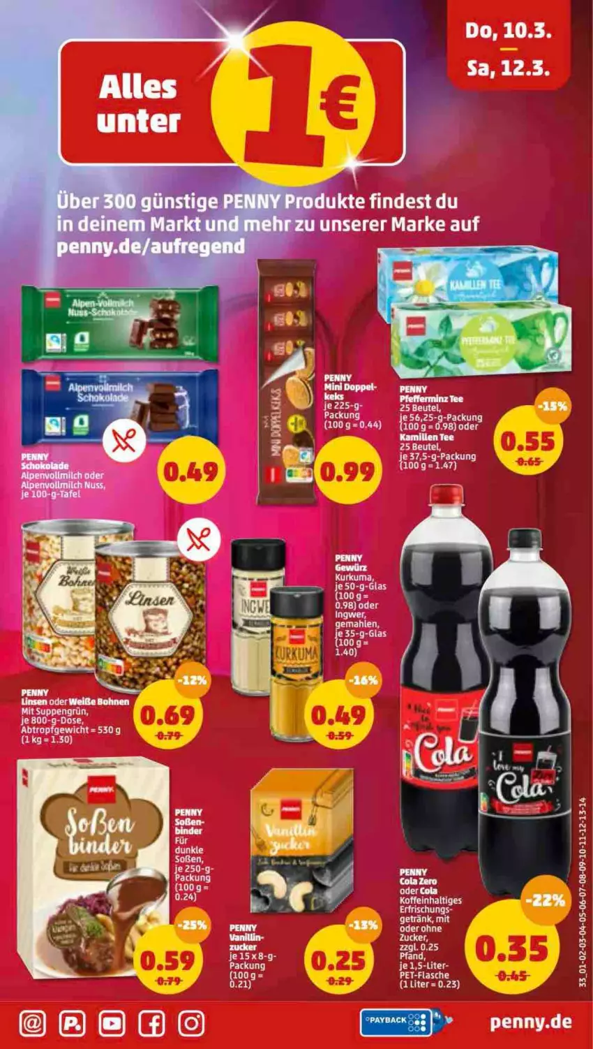 Aktueller Prospekt Penny - Prospekte - von 07.03 bis 12.03.2022 - strona 33 - produkty: rel