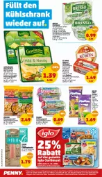 Gazetka promocyjna Penny - Prospekte - Gazetka - ważna od 12.03 do 12.03.2022 - strona 6 - produkty: auer, Bau, Bauer, Becher, beutel, bresso, burger, elle, forelle, frischkäse, gin, gnocchi, gouda, hilcona, Käse, latte, Limburger, milram, nuss, pfanne, pfannen, quark, rel, ring, Rubius, String, Ti