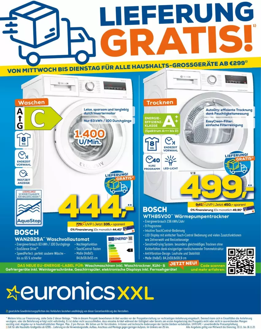 Aktueller Prospekt Euronics - Prospekte - von 10.11 bis 17.11.2021 - strona 1