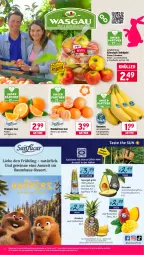 Gazetka promocyjna Wasgau - Gazetka - ważna od 04.04 do 04.04.2026 - strona 12 - produkty: angebot, apfel, auer, banane, bananen, beutel, eis, elle, mandarine, mandarinen, orange, orangen, reis, tafeläpfel, Ti
