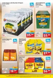 Gazetka promocyjna Netto Marken-Discount - Online-Angebote Oktober - Gazetka - ważna od 31.10 do 31.10.2023 - strona 11 - produkty: ACC, angebot, bestpreis, Cap, cappuccino, chia, cin, eis, frucht, getränk, getränke, getränkepulver, jacobs, jacobs tassimo, kaffee, kakao, latte, latte macchiato, mac, macchiato, ndk, nesquik, nestlé, reis, sim, tassimo, Ti, ZTE