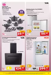 Gazetka promocyjna Netto Marken-Discount - Online-Angebote Oktober - Gazetka - ważna od 31.10 do 31.10.2023 - strona 15 - produkty: abzugshaube, Brei, dunstabzug, dunstabzugshaube, eis, erde, Gefrierbox, gefrierkombination, gutschein, gutscheine, herdarten, Kochtopf, küche, Küchen, LG, ndk, nero, reis, Ria, Ti, topf, topf-set