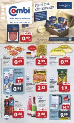 Gazetka promocyjna Combi - Prospekte - Gazetka - ważna od 21.09 do 21.09.2024 - strona 1 - produkty: auer, bärenmarke, beutel, chips, chipsfrisch, die ofenfrische, Dr. Oetker, ecco, eis, elle, erdnuss, flasche, flippies, frucht, fruchtsecco, funny-frisch, gyros, haltbare milch, holländischer schnittkäse, kartoffel, kartoffeln, Käse, Kocher, küche, Küchen, leerdammer, milch, nuss, Ofen, pepsi, pfanne, pizza, reis, rotkäppchen, sac, salami, schnittkäse, schwein, sekt, speisekartoffeln, teller, Ti, wasser, wasserkocher, wein, ZTE